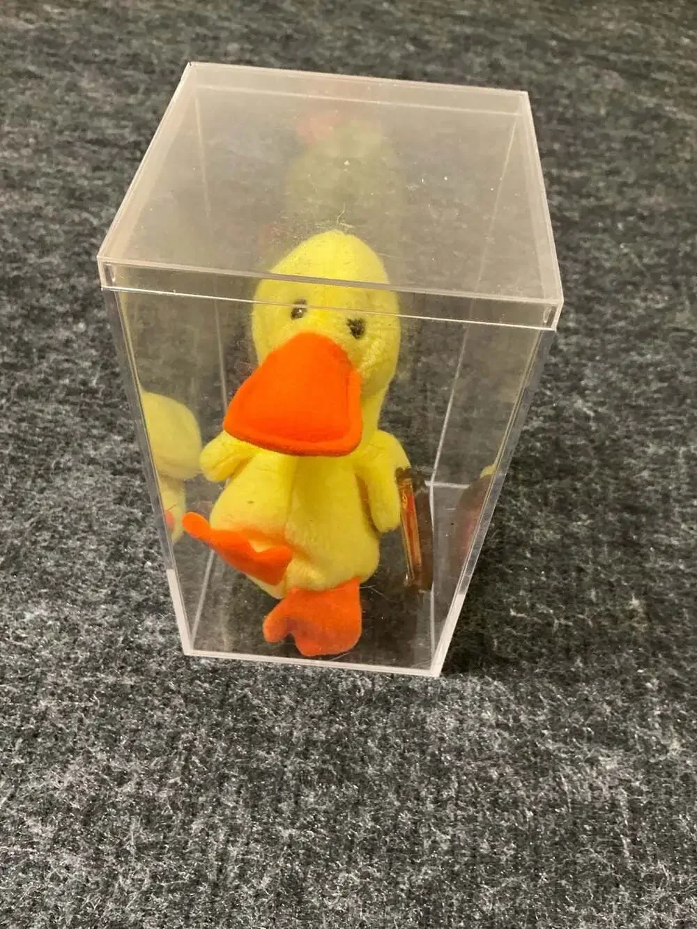 Ty Beanie Baby Quackers the Duck Plush